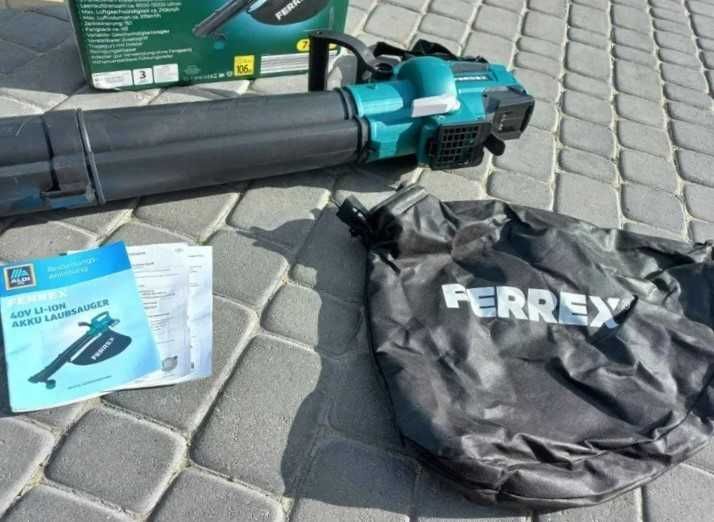Акумуляторний пилосос / повітродувка для листя FERREX 40 В