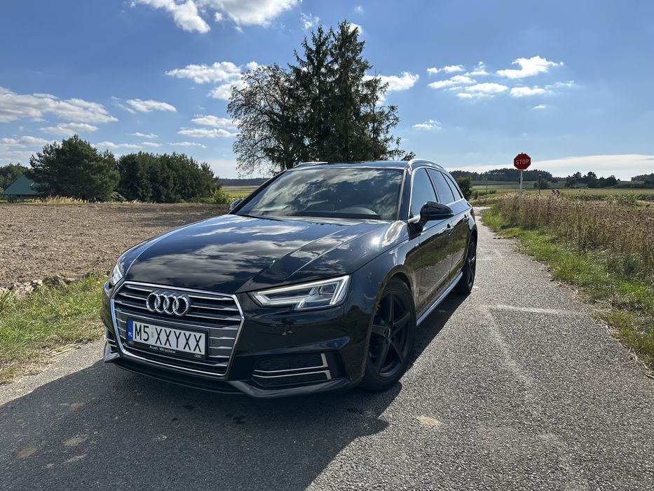Audi A4 B9 2x S-Line 2.0 TDI Virtual S-Tronic Full Led 2018r Alu 18”
