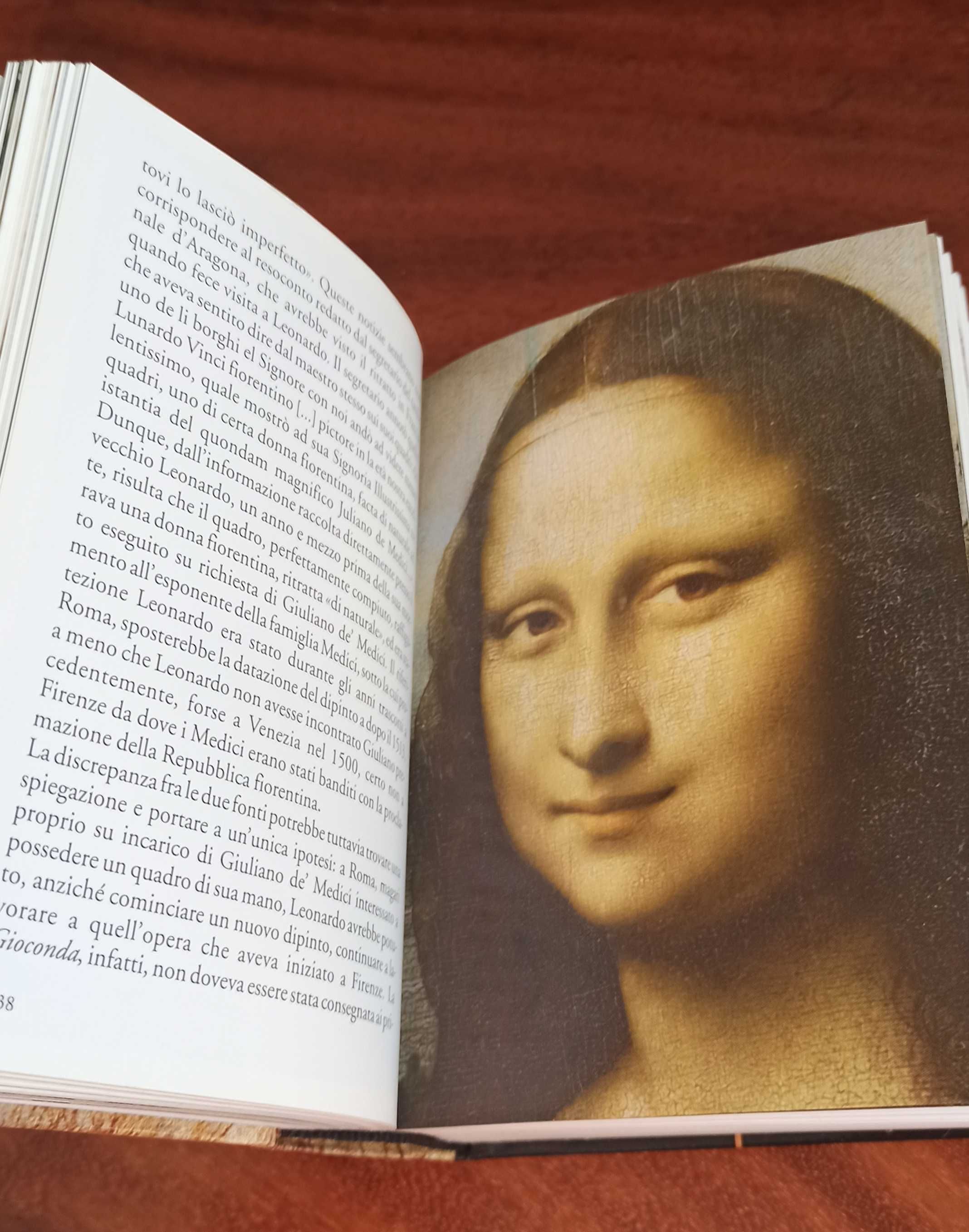 Książka w języku włoskim Leonardo da Vinci