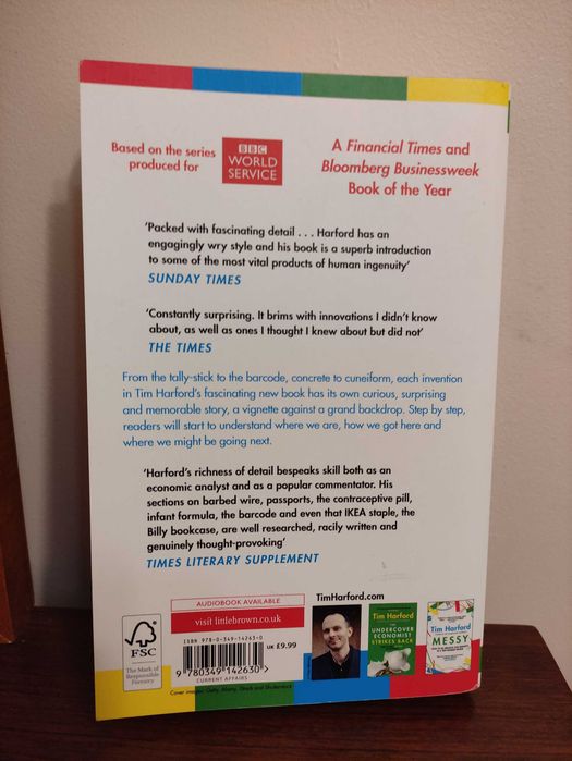 Livro "Fifty things that made the modern economy" de Tim Harford