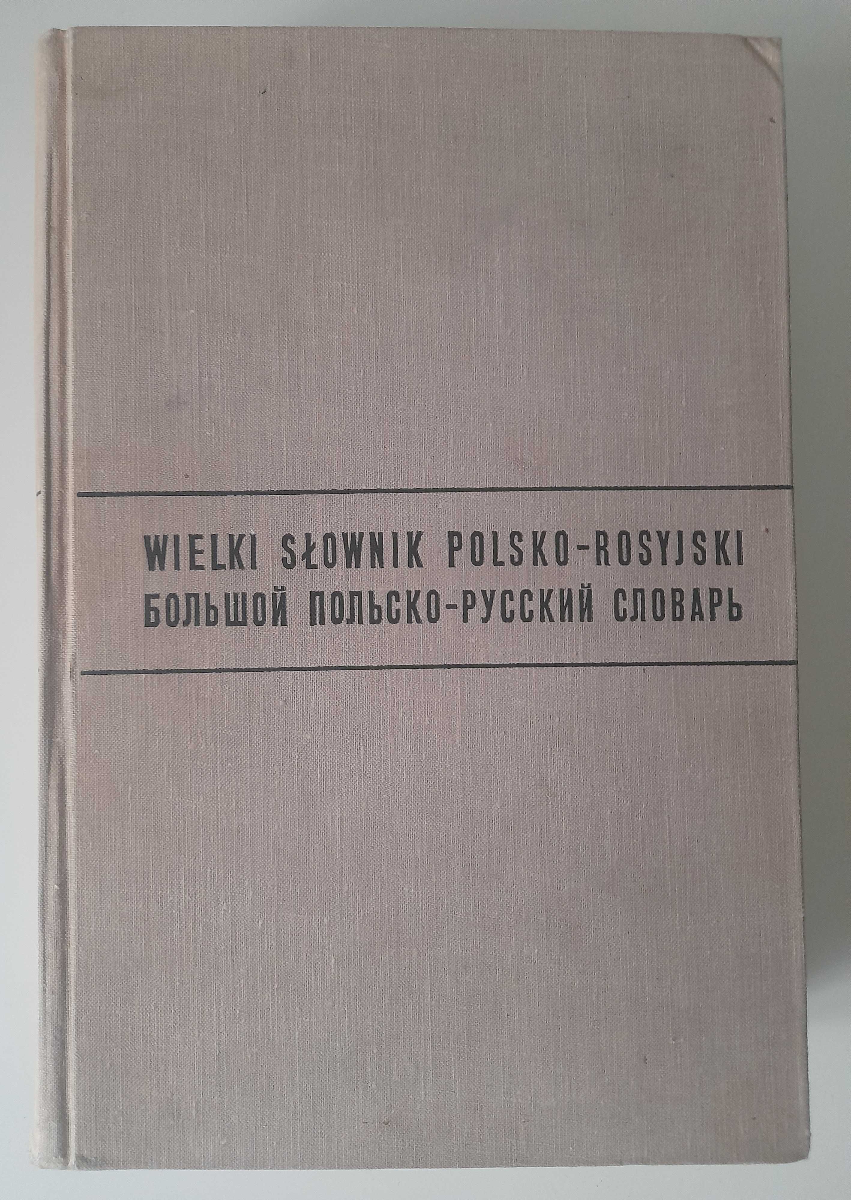Wielki słownik polsko - rosyjski Dymitr Hessen, Ryszard Stypuła