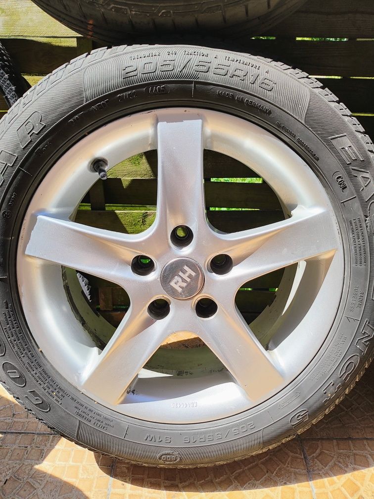 Koła letnie felgi RH R16 5x114.3 205/55