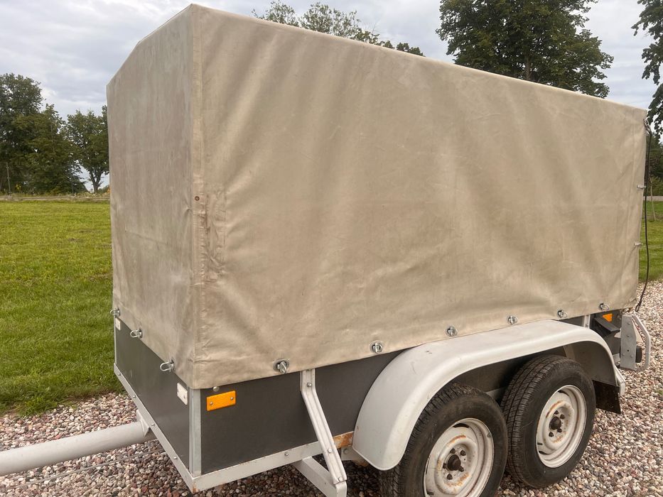 Przyczepa Böckmann 1500 kg – dwuosiowa, odrestaurowana, zarejestrowana