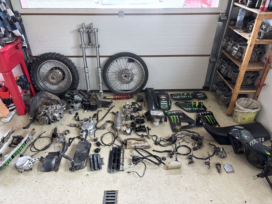 Części YAMAHA DT125 R Tdr Silnik Wał Plastiki Lampa Koło Moduł Lagi