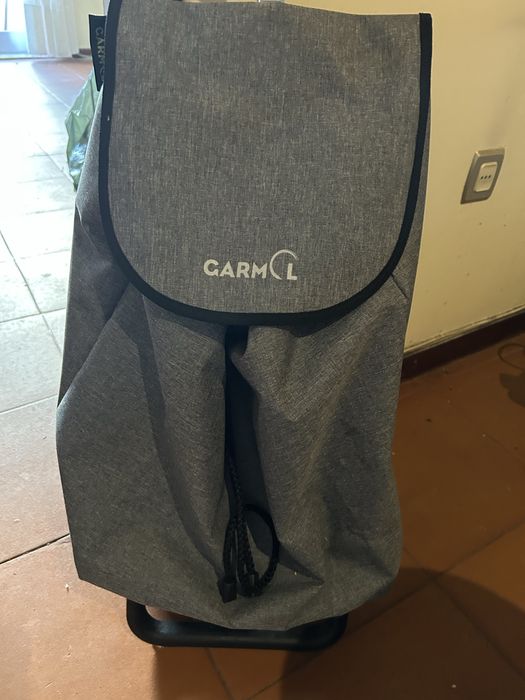 Carrinho de compras marca Garmol pega telescópica como novo