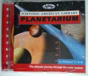 CD Rom Scientific American Library Planetarium