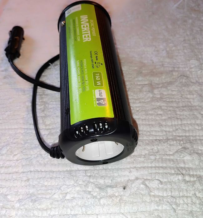 inverter (carregador 220v TOMADA e USB) para carro 150W-300 Watts