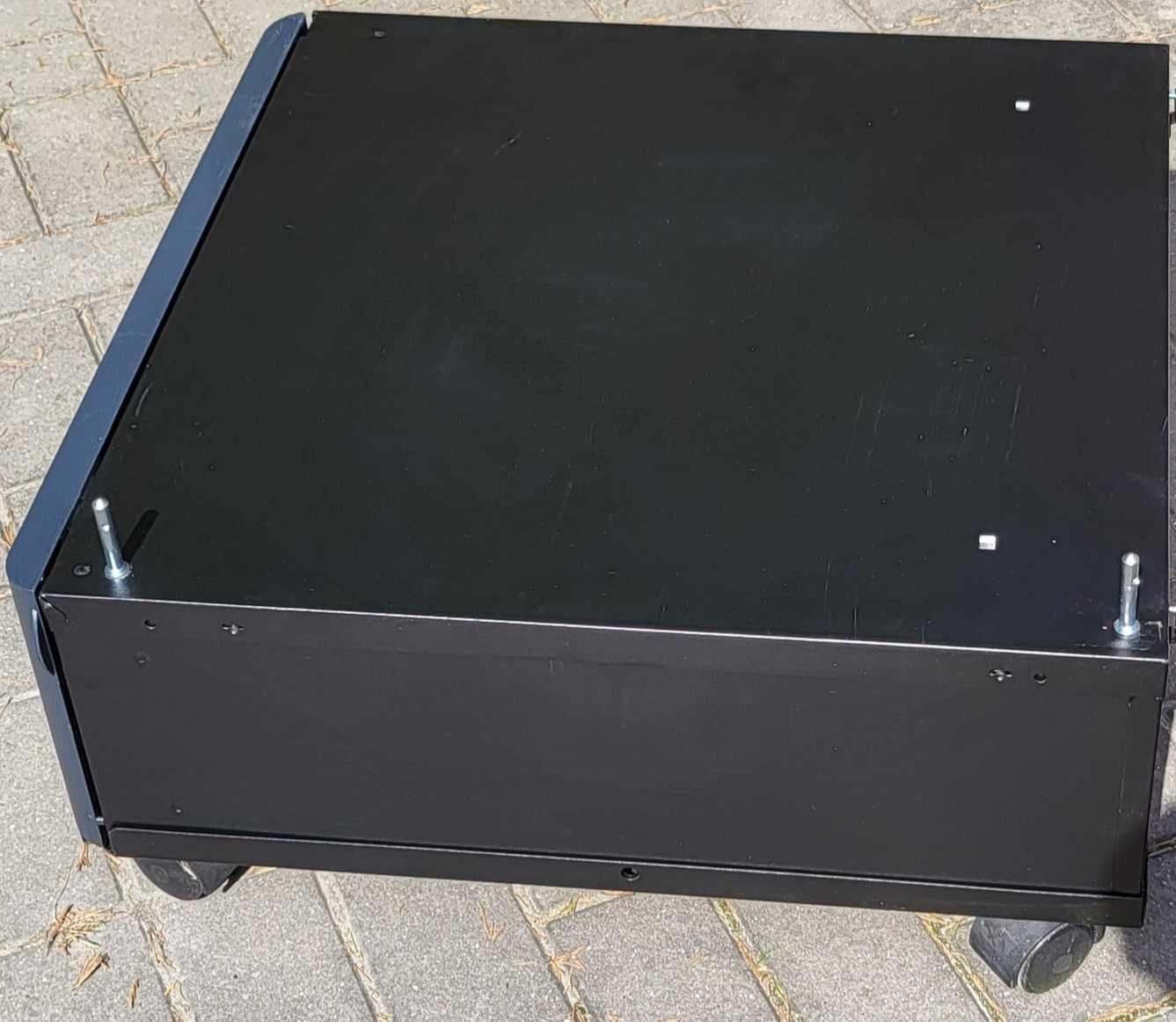 Stalowa szafka na kółkach pod drukarkę, kserokopiarkę Toshiba