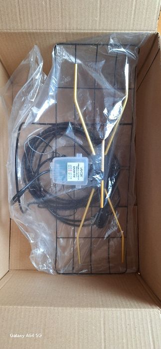 Antena DVB-T2 TV pokojowa Polska MUX8 4K MOCNY SYGNAŁ