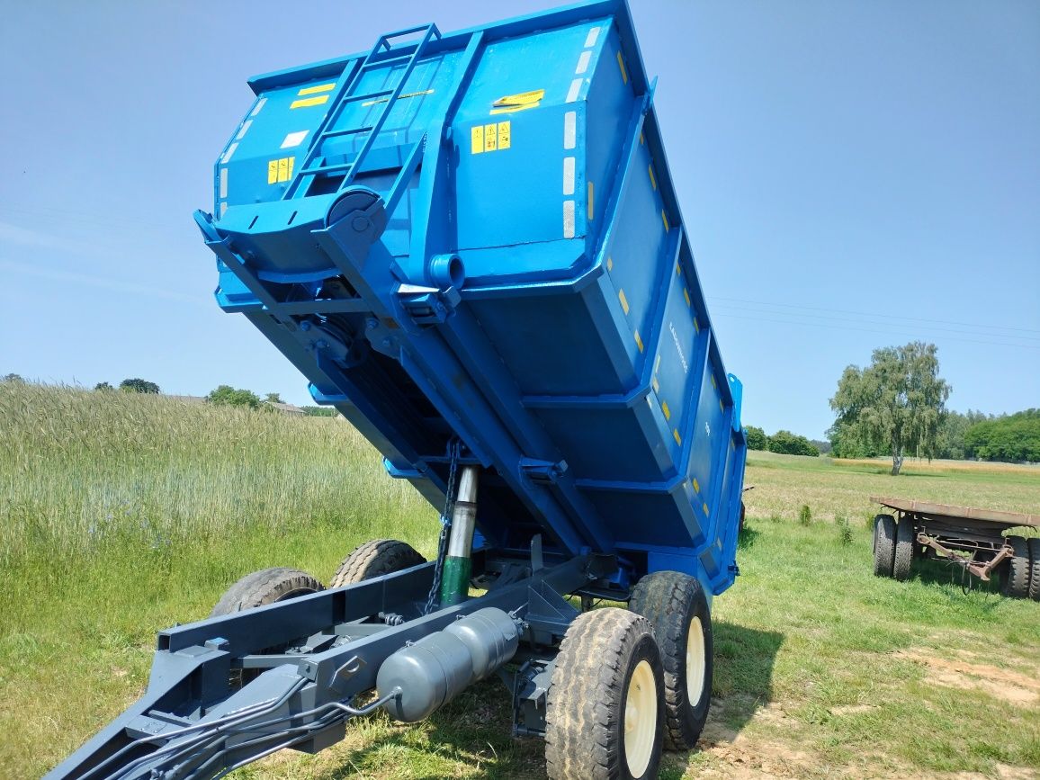 Przyczepa skorupa, tandem 10t