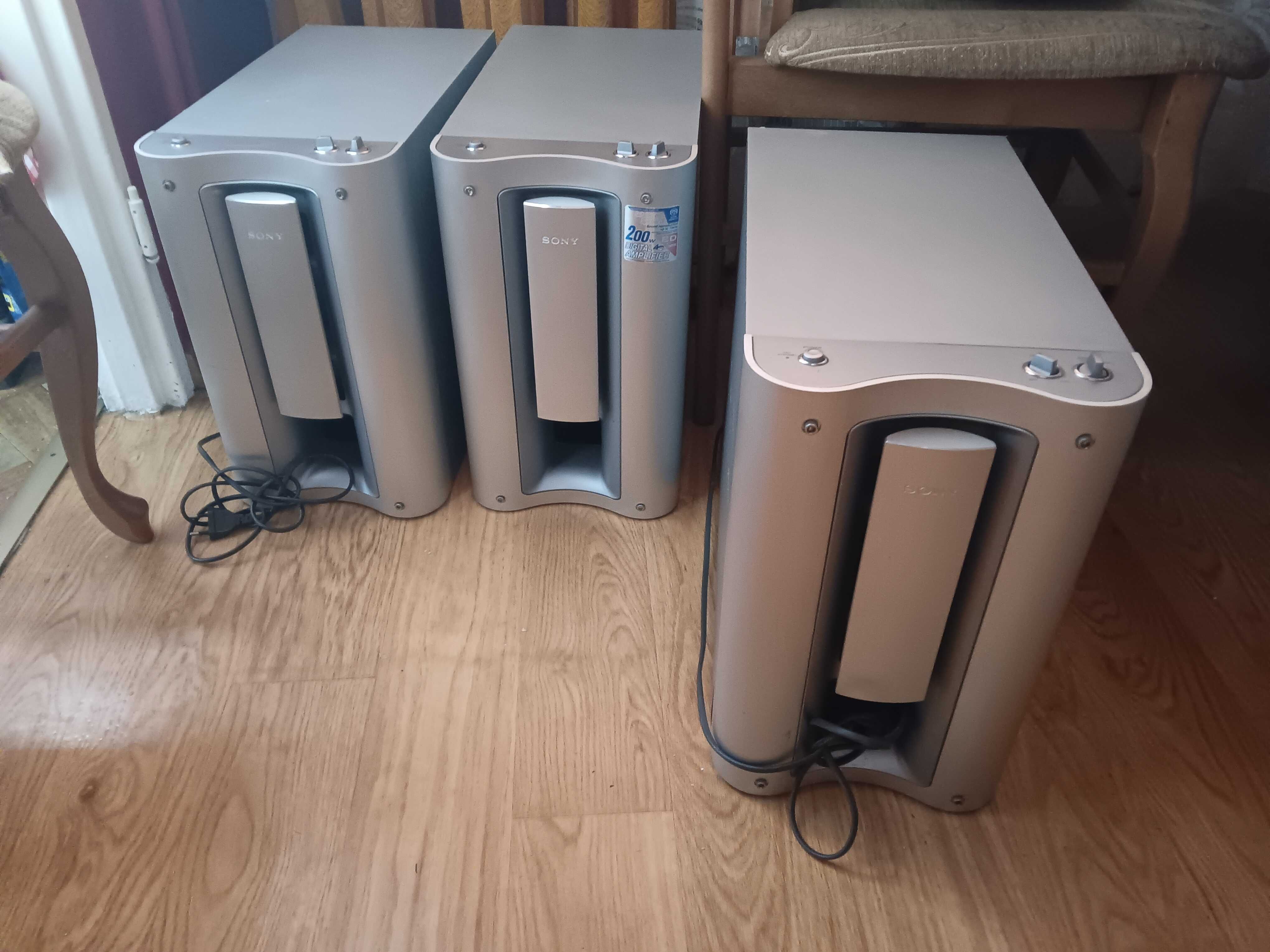 Sony sa-ve815ed x 5 plus  box plus subwoofer  pascal