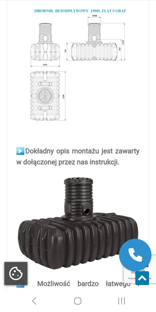 Szambo montaż plastikowe  zbiornik deszczówka atest rodo odwodnienia