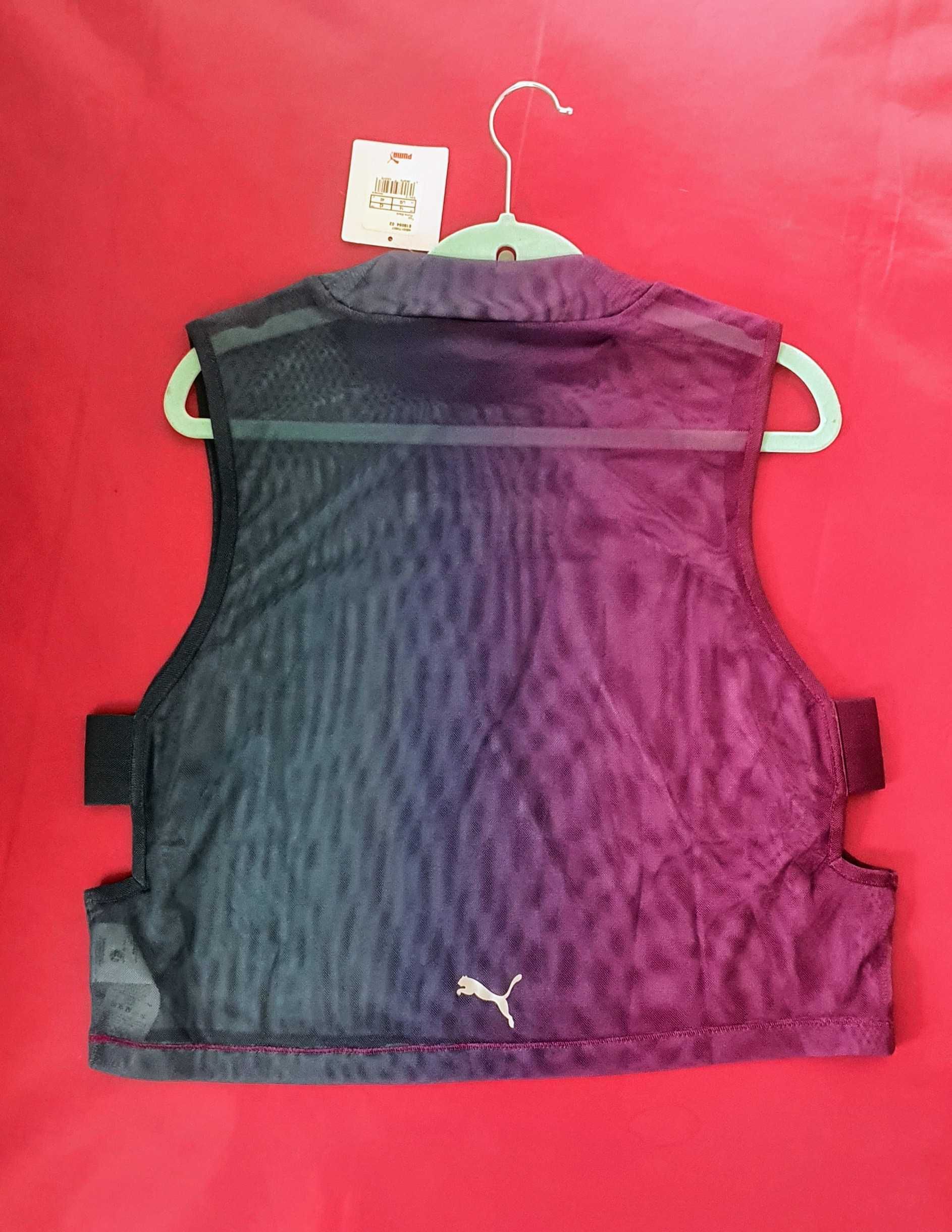 Puma Galaxy nowy crop top ombre przezroczysty transparent y2k 2000s