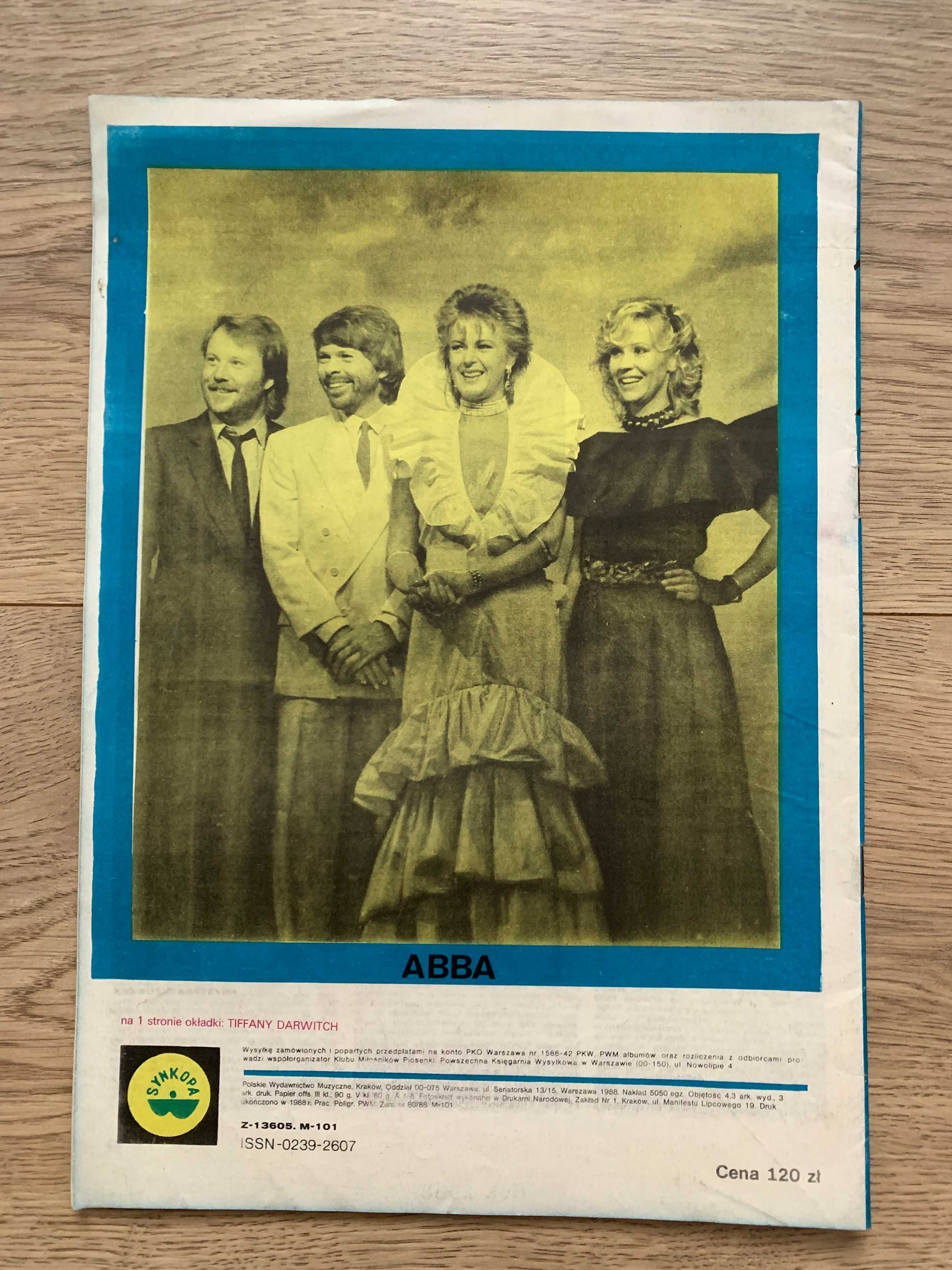 Czasopismo nr 125 Synkopa Klub Miłośników Piosenki 1988 UNIKAT