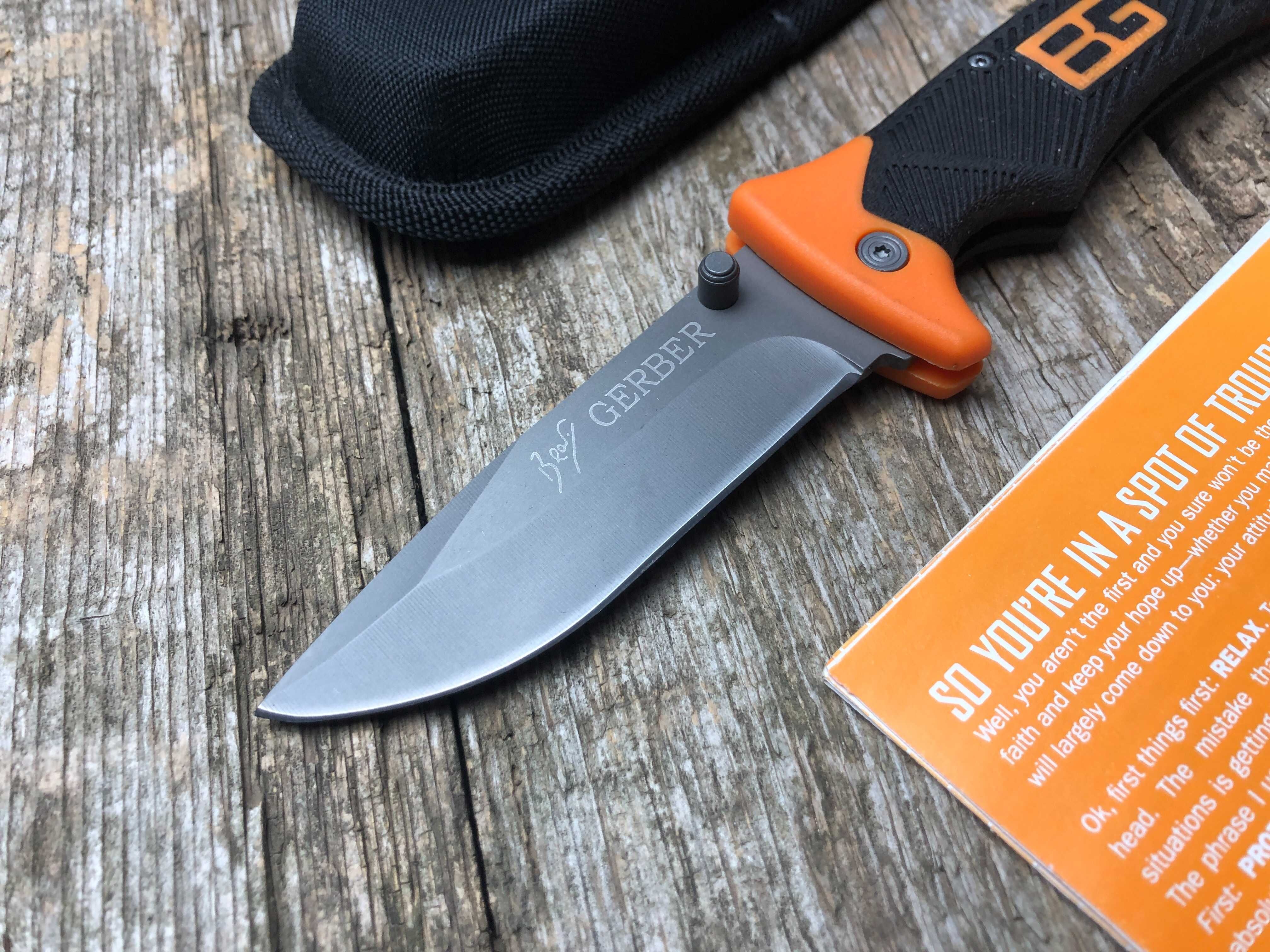 Нож Gerber 22 см Складной нож Охотничий нож Тактический нож код 58