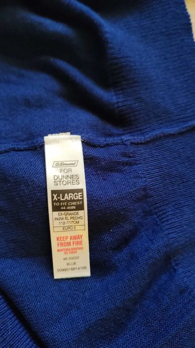 Sweter męski wełna merino Dunnes