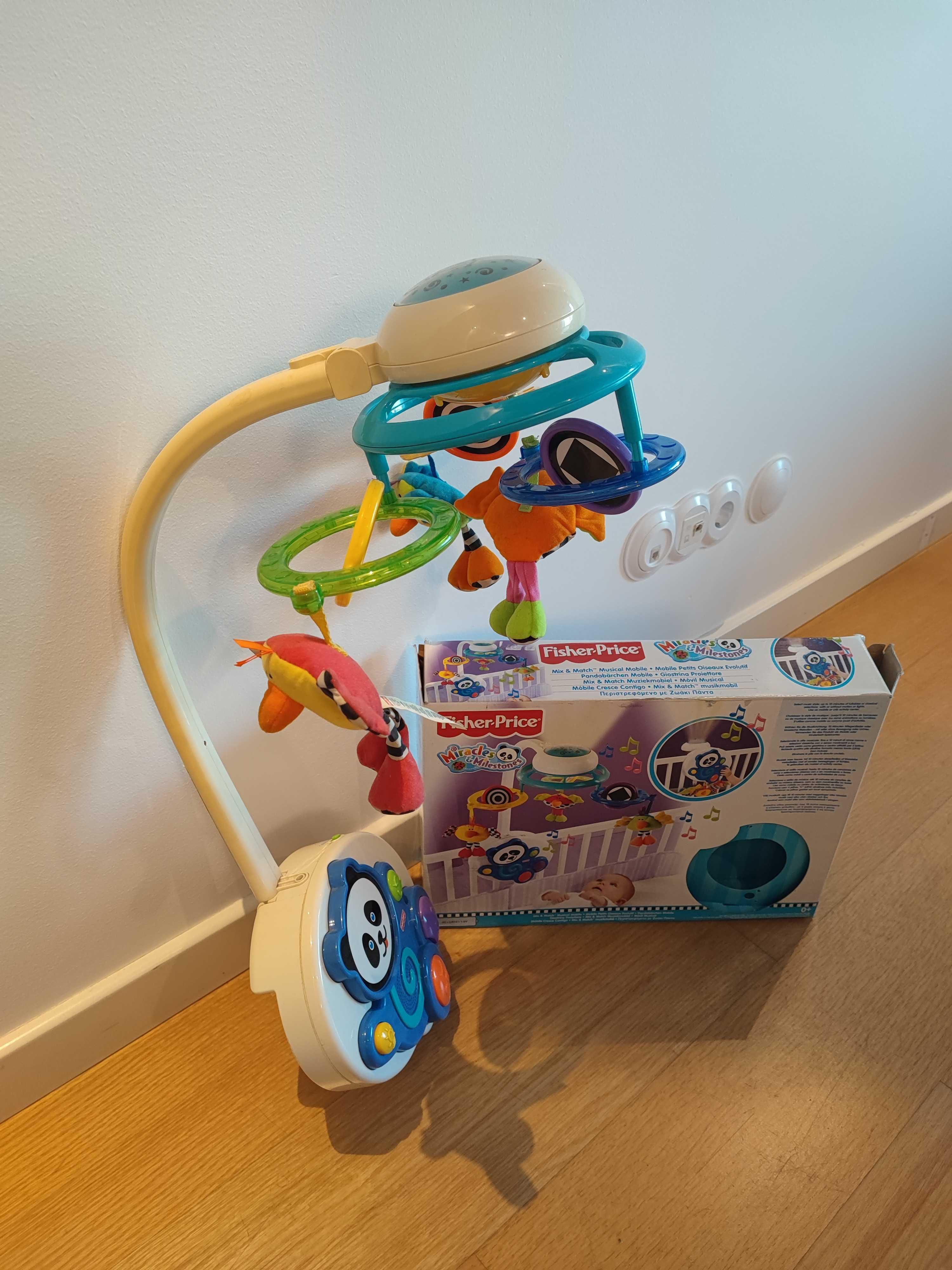 Fisher Price Miracles e Milestones Mobile Cresce Contigo