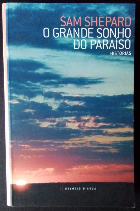Dois livros de histórias de Sam Shepard