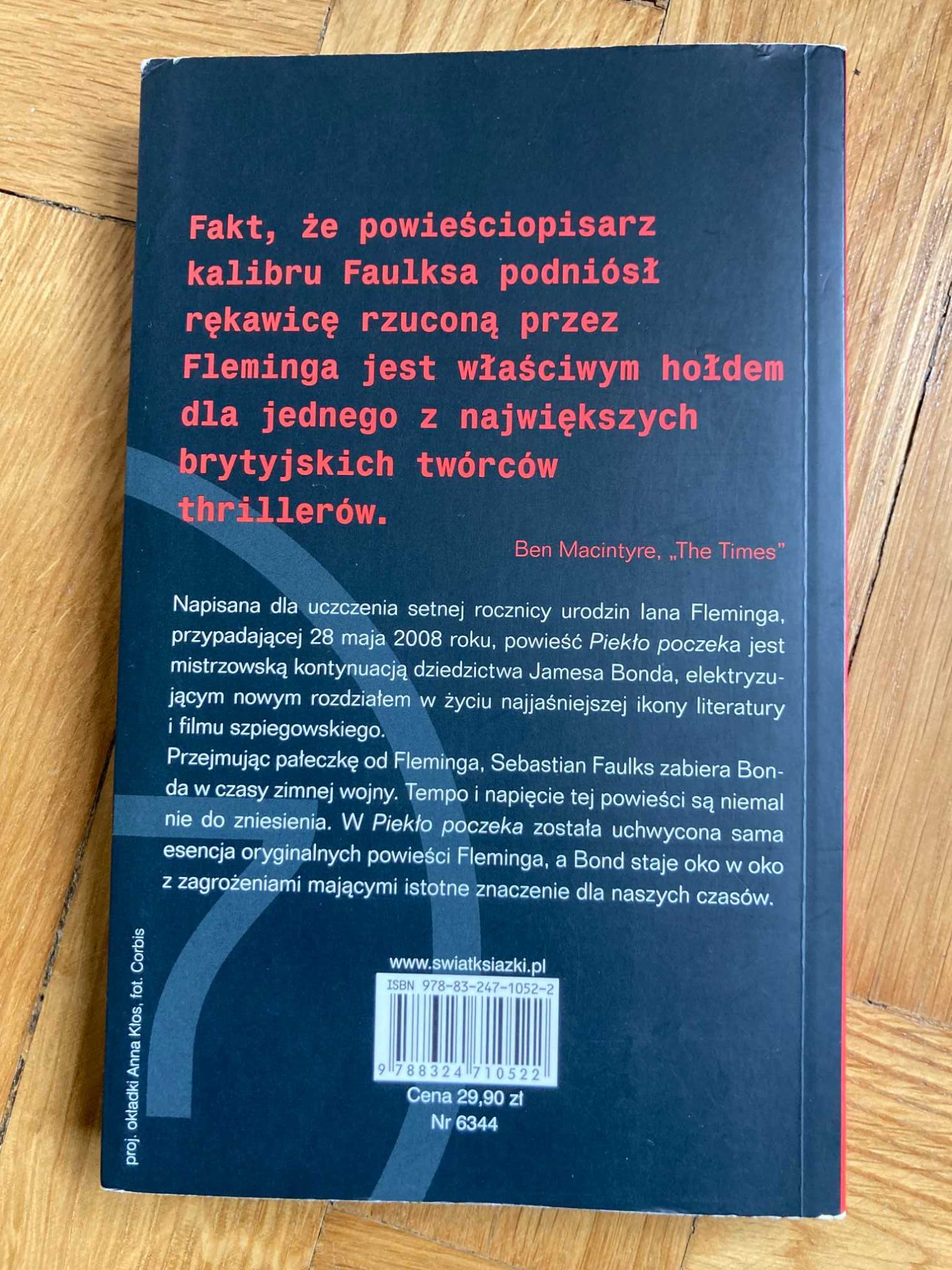 Piekło poczeka - Sebastian Faulks Bond 007