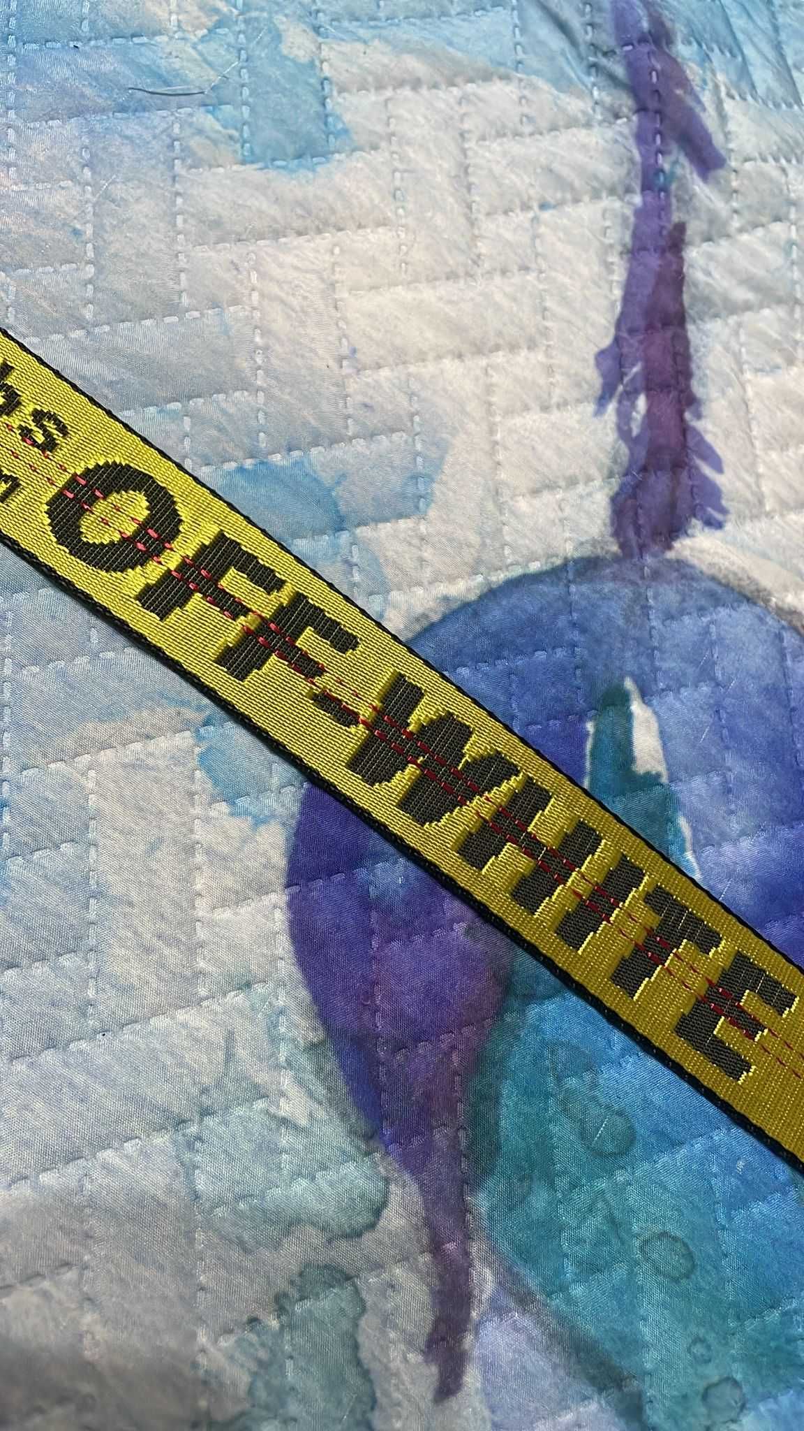 Cinto Off-White Amarelo