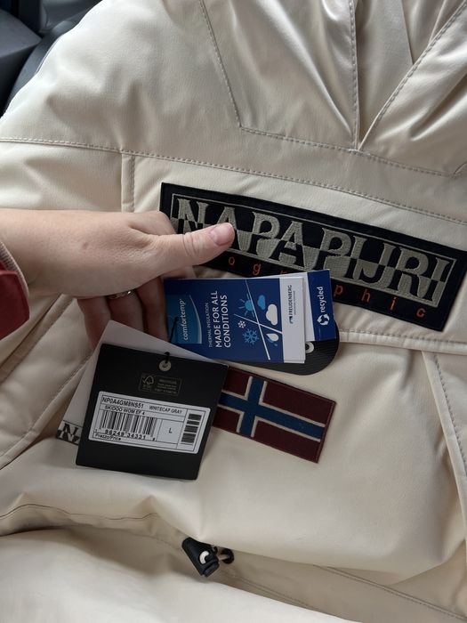 Napapijri skidoo anorak jacket оригінал. Анорак