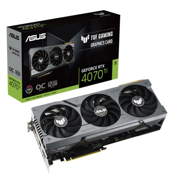 Відеокарта ASUS PCI-Ex GeForce RTX 4070 Ti TUF Gaming OC