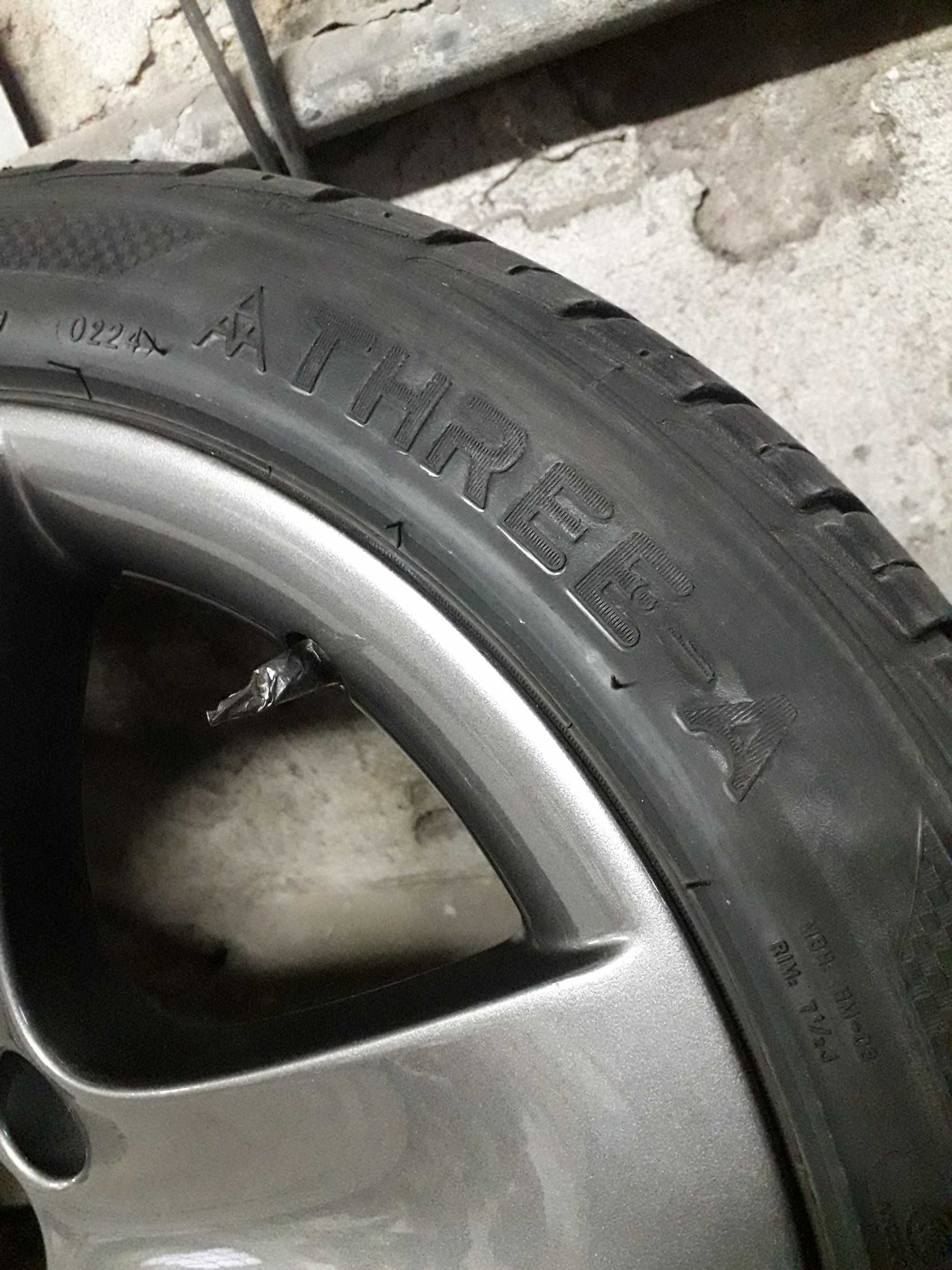 Jantes e pneus 225/45/R17