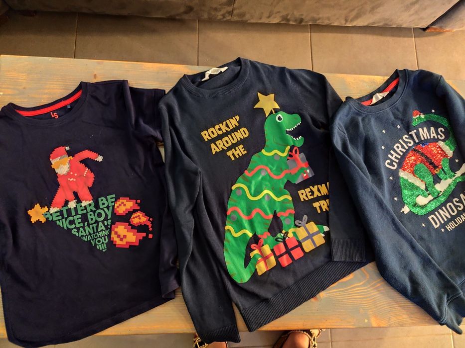 Zestaw świąteczny dla chłopca r. 134 na ok. 9 lat