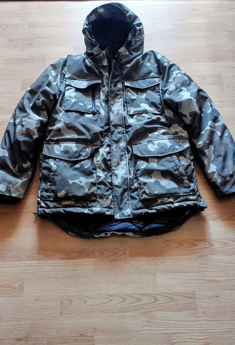 Nowa kurtka męska zimowa moro