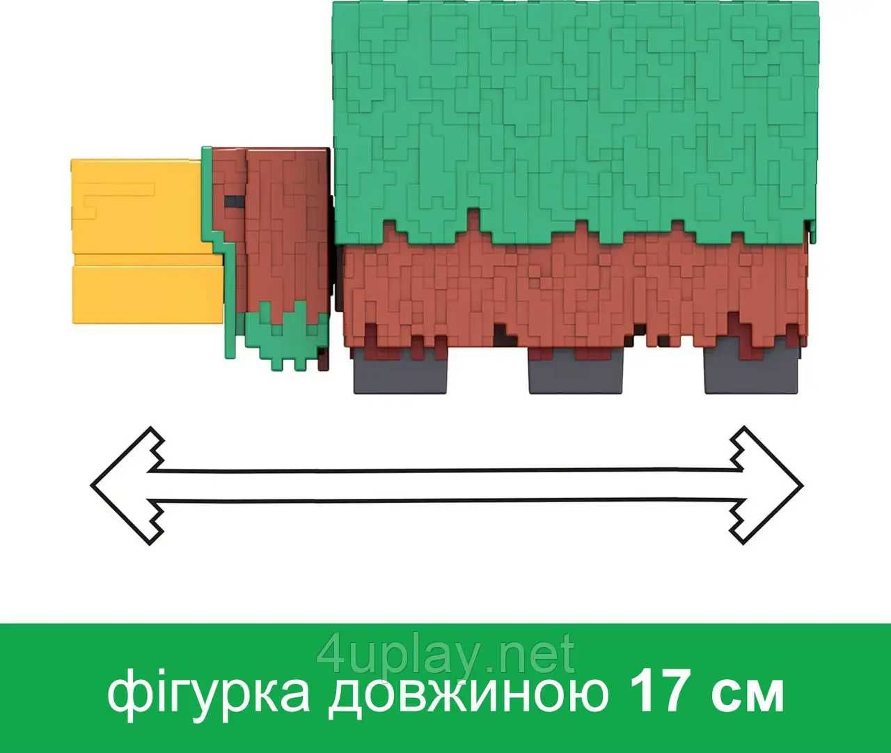 Фігурка Майнкрафт Нюхач 17 см Оригінал Mattel Minecraft Sniffer