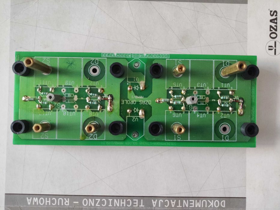 Płytka wykonawcza - blok mocy MA-40/1 do OZAS Faltig 400 AC/DC