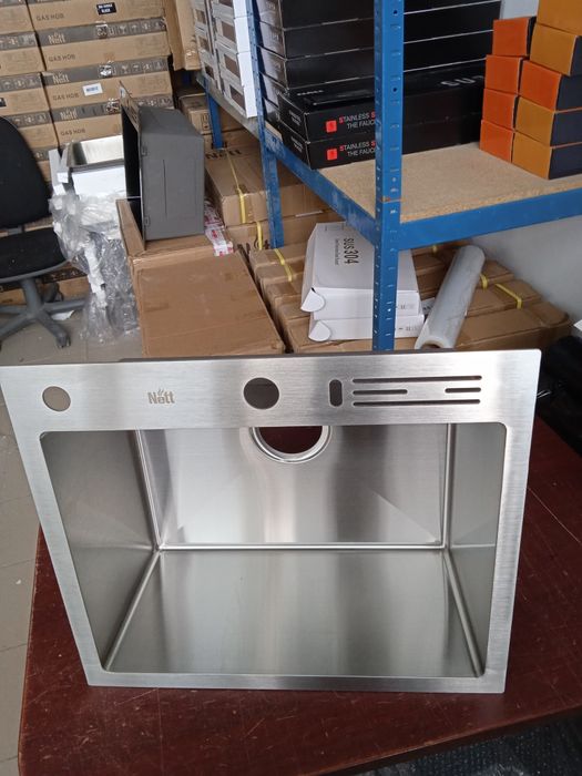 Мийка для кухні з нержавіючої сталі Nett NS-5245 (Уцінка)