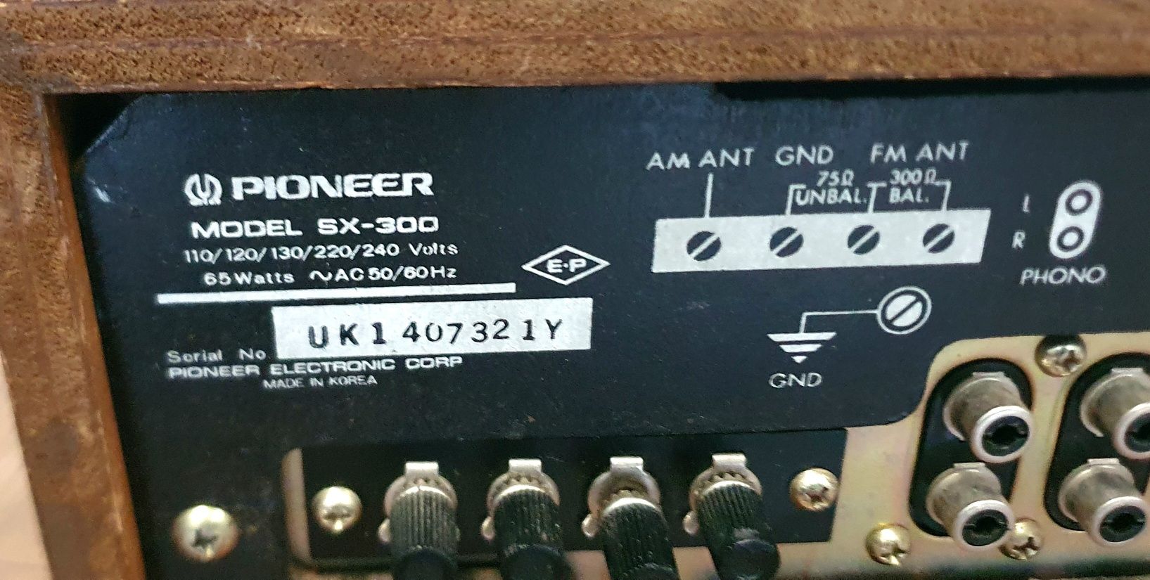 Pioneer SX-300 Amplituner Vintage