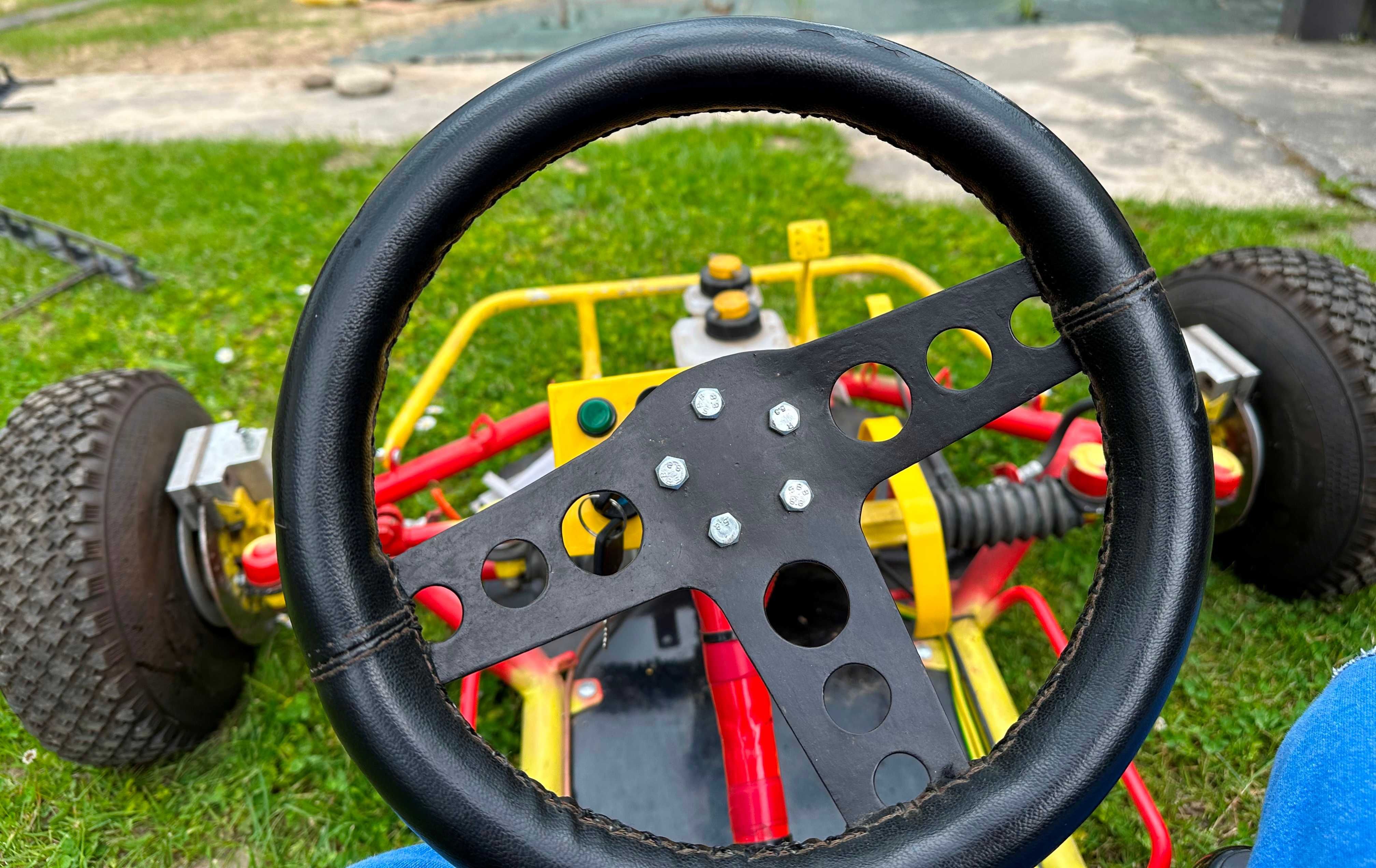 Gokart - oryginalna rama, silnik 4- suwowy 125 cm