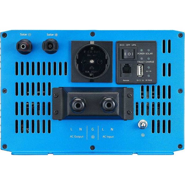 Інвертор чистий сінус ECTIVE SSI 2000W (2кв) з зарядним, Германія