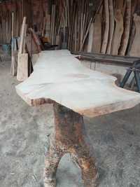 Móveis rústicos madeira seca ao natural