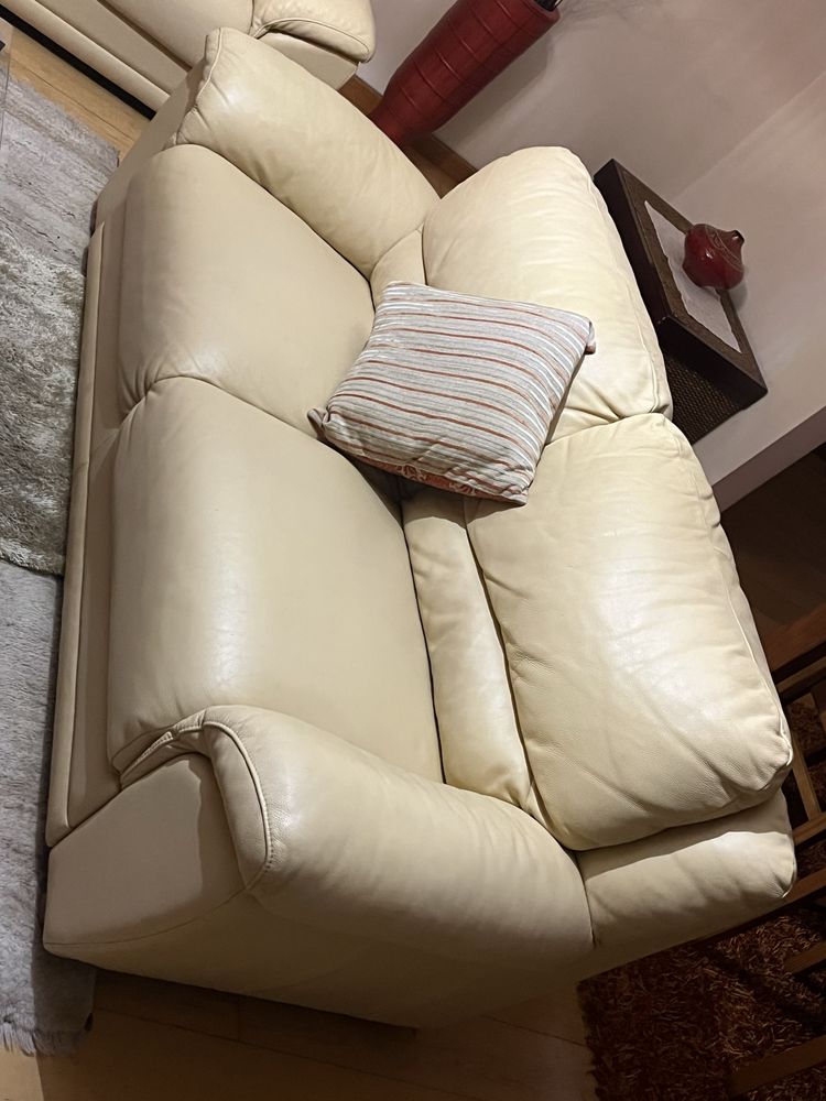 Sofas de cabedal (2 sofas )