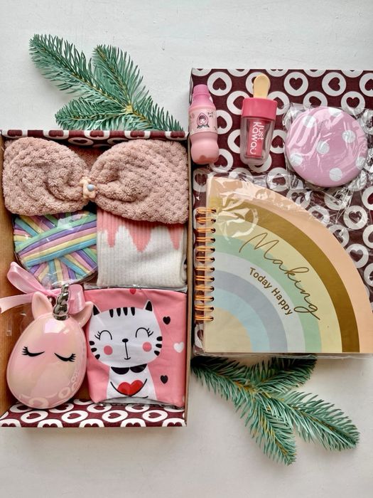 Подарунок для дівчини на Новий рік, Різдво, Миколая подарунковий набір