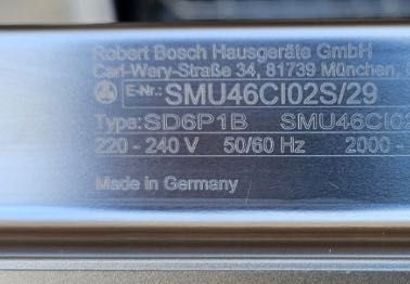 Посудомийна машина Bosch Zeolith