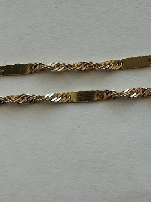 Złoty łańcuszek z aniołkiem pr.585