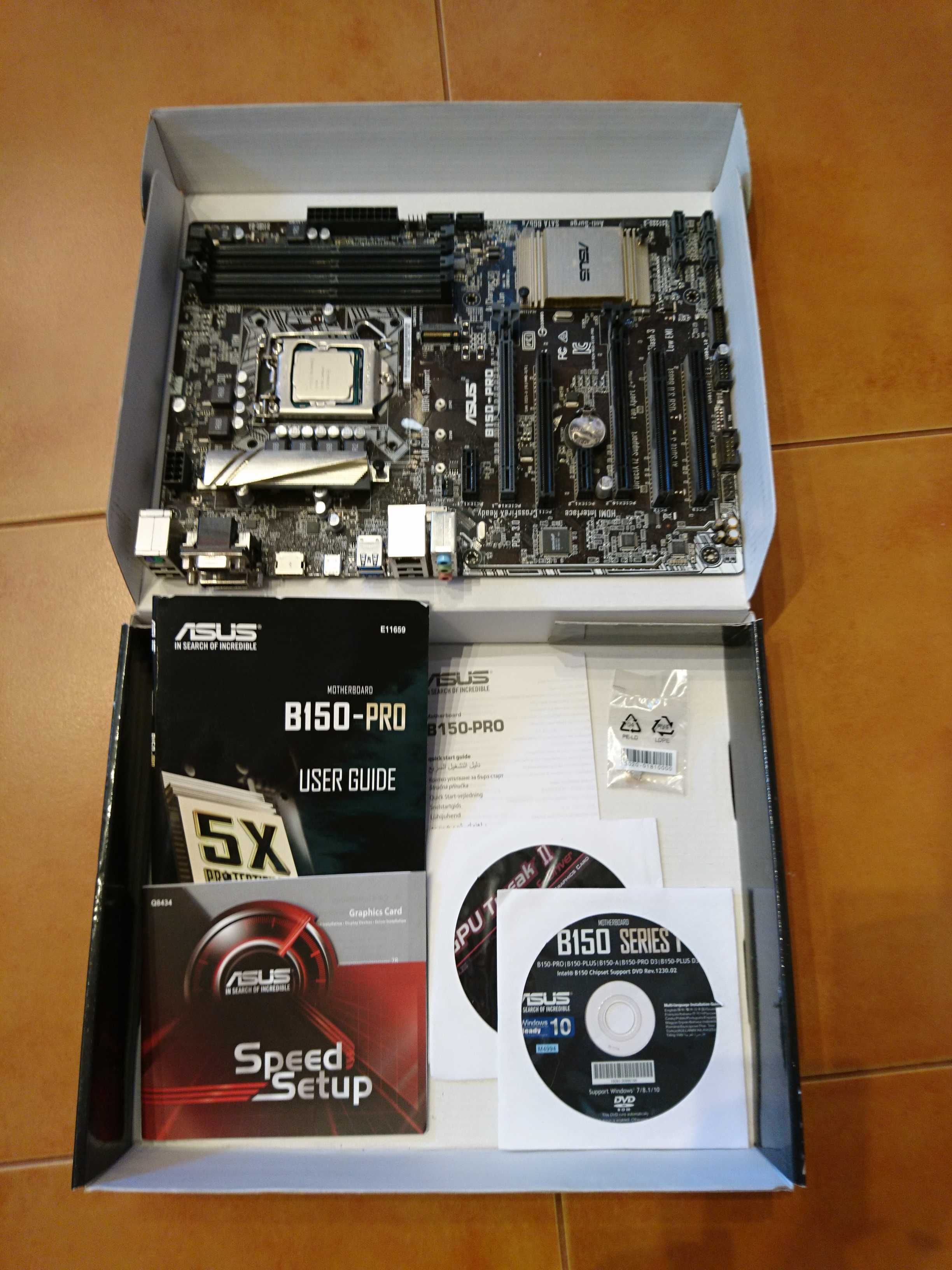 ASUS B150-PRO Intel Socket 1151 DDR4 ATX