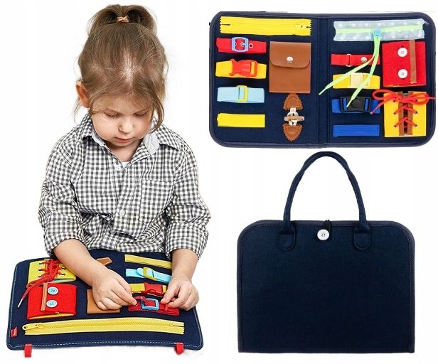 Tablica Manipulacyjna Busy Board Montessori Xxl