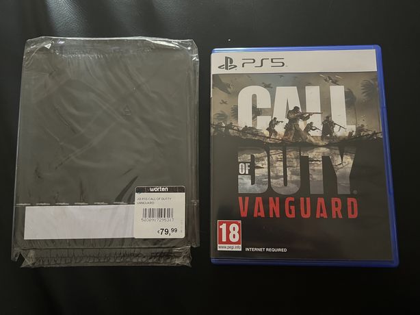 Call of Duty Vanguard PS5 - Como novo e com fatura