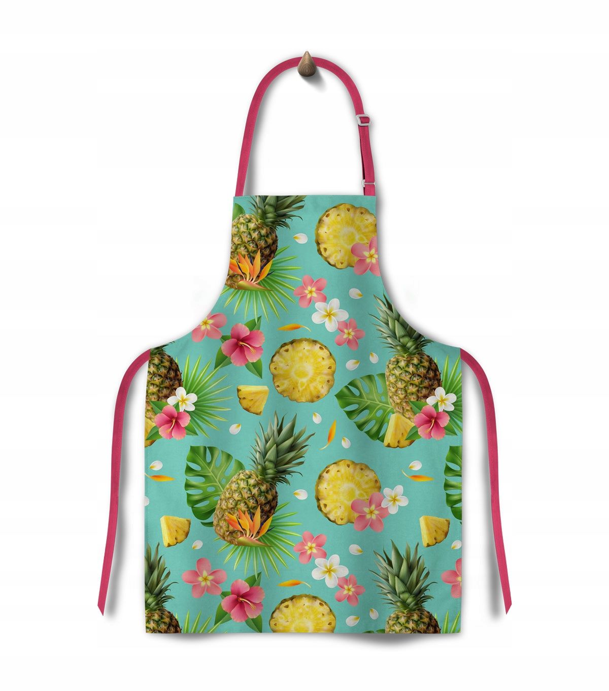 Fartuch kuchenny 65x75 Sweet Pineapple ananas mięt