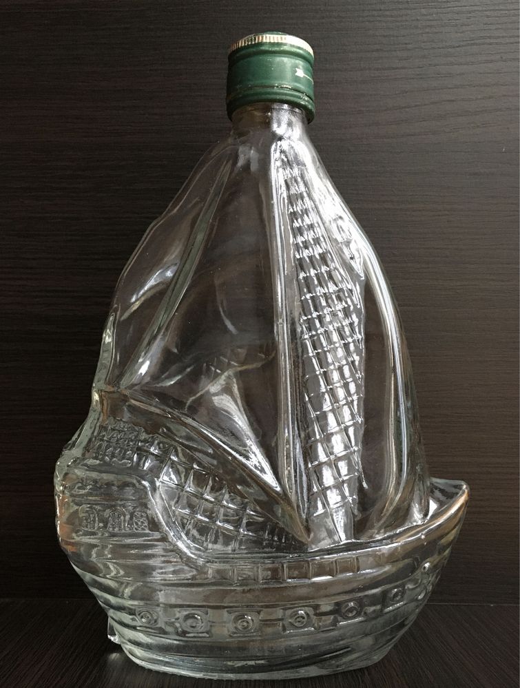 Butelka statek łódka butelka szklana