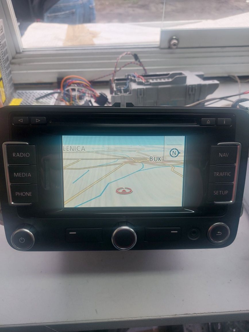 VW RNS315 dab,kamera ,blutooth, polskie menu