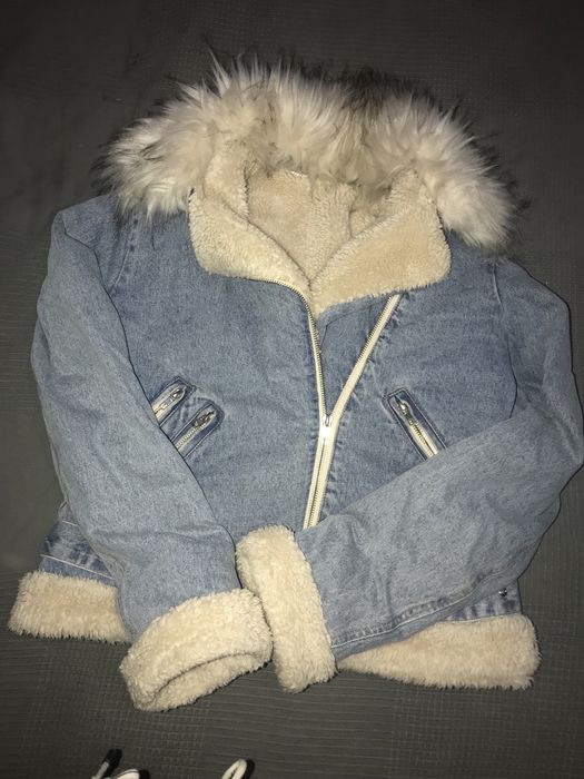 Зимова джинсова курточка