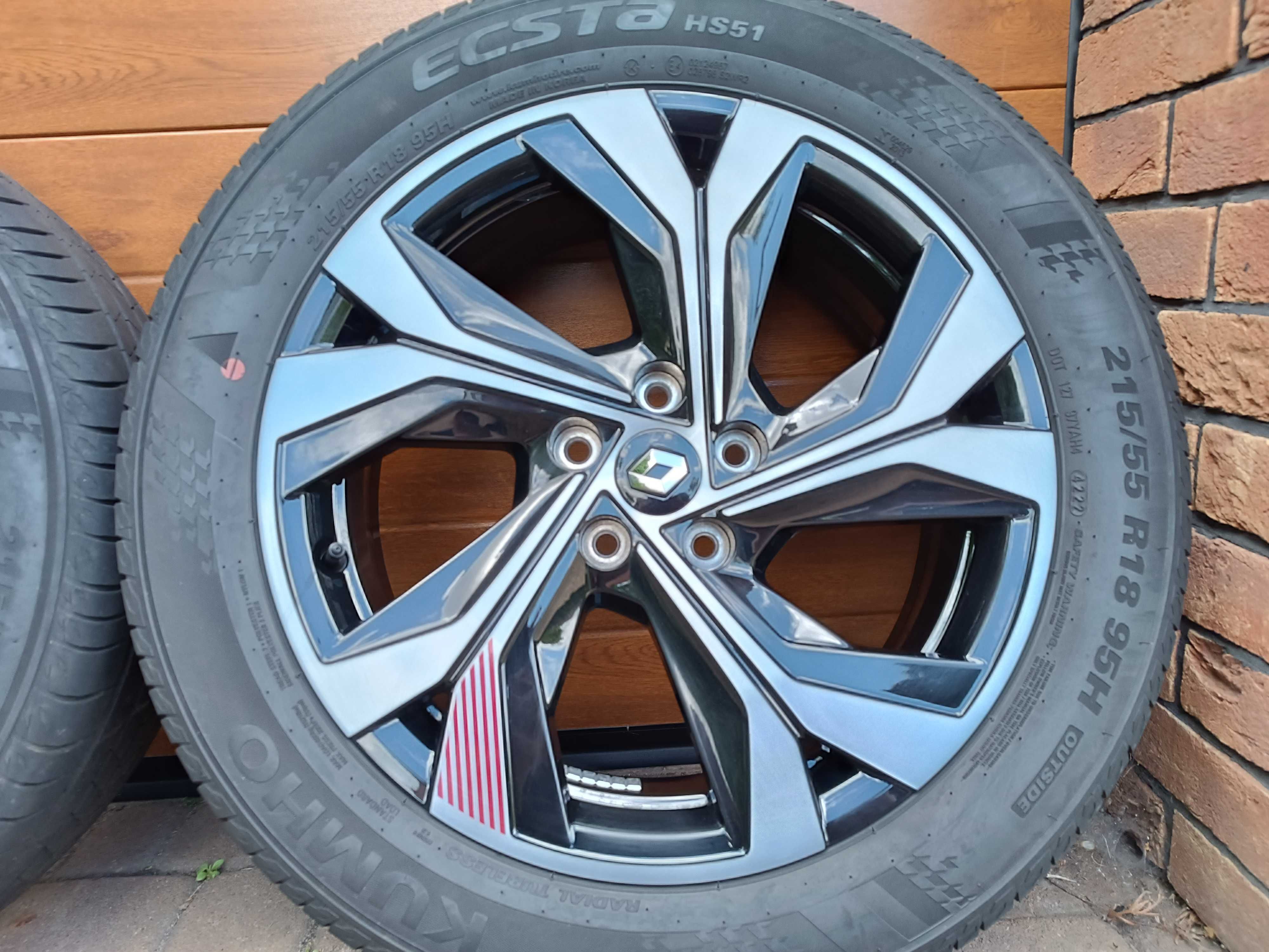 Koła Alufelgi Renault 18" Arkana RS Line Captur Talisman Espace Scenic