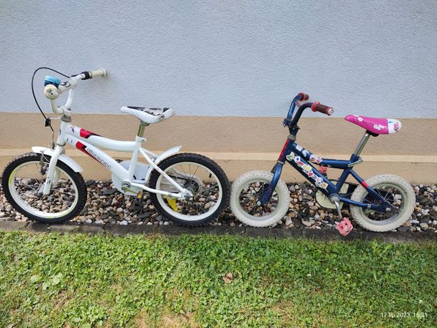 Dwa rowerki dla dzieci: Kimet Simplebike 16 i rowerek 12 cali + gratis