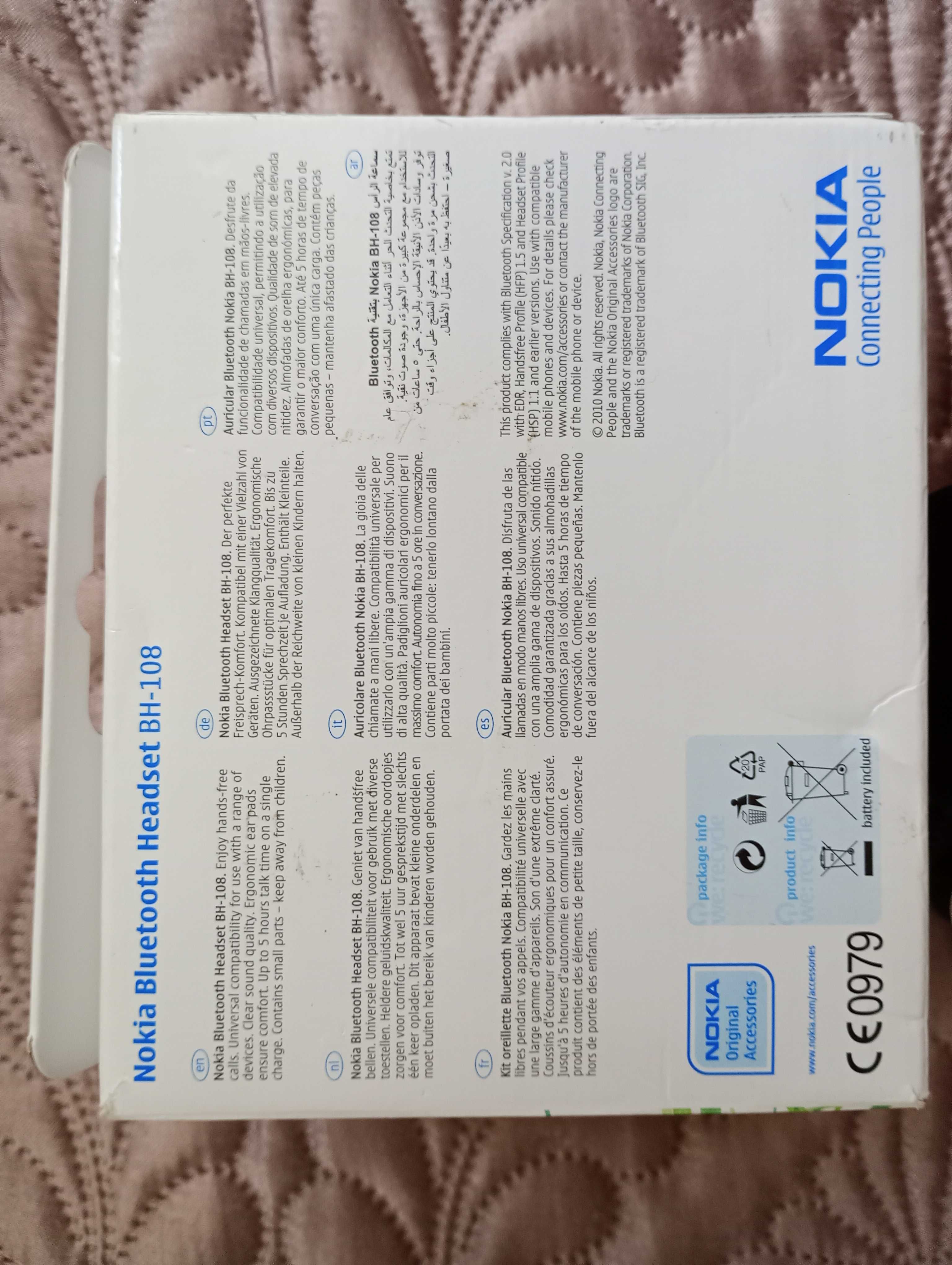 Zestaw głośnomówiący NOKIA BH-108